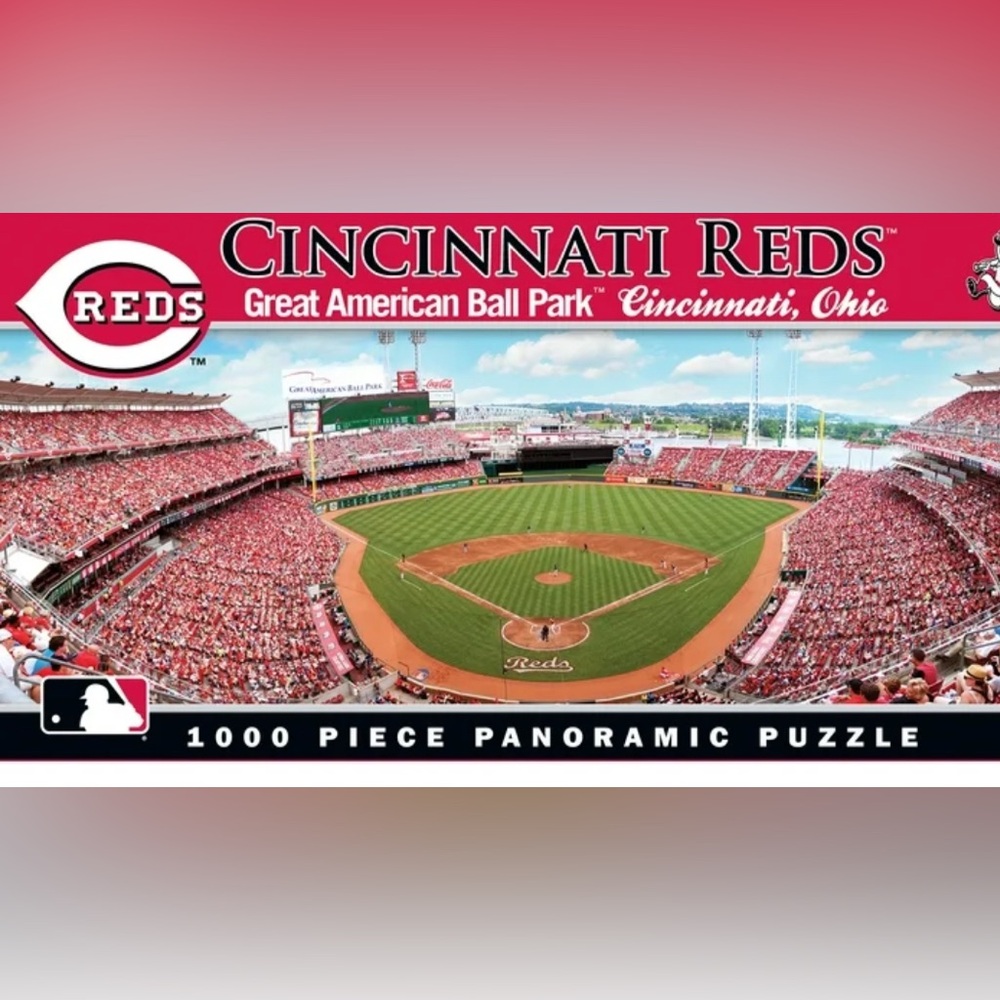 ISO ISO MasterPieces Sports Panoramic Puzzle - MLB Cincinnati Reds Center View